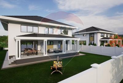 Vilă modernă P+1 în Ghimbav | 330 mp utili | Teren 815 mp - la roșu - 29