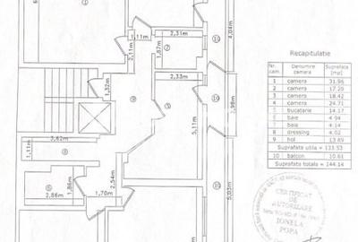 Penthouse 4 camere 134MP | Bucurestii Noi | Loc parcare | Boxa | Mobilat | - 15