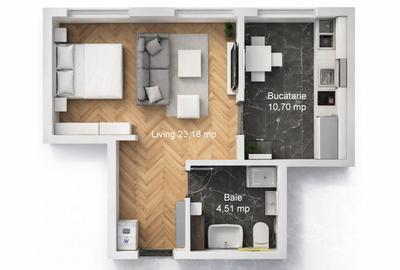 Studio de vânzare în Faleză Nord – bloc nou - la CHEIE - 2