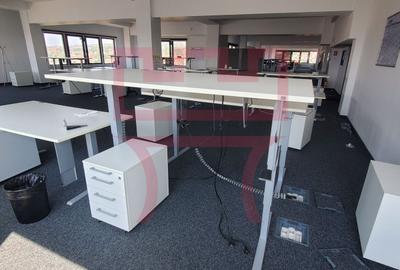 Spatiu birouri amenajat  +mobilier zona Garii 200 - 850mp cu panorama - 10