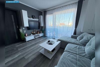 Apartament cu 2 camere semidecomandat, mobilat în Europa
