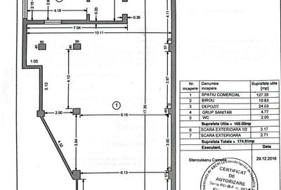 Spatiu comercial S= 174 mp, central, Pitești - idealimob.ro - 1