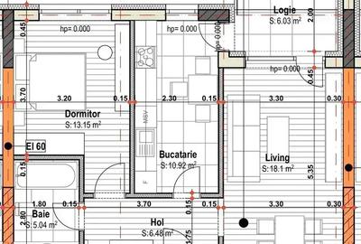 Apartament 2 camere 1 Decembrie 1918 Bucatarie 11mp / Logie / NOU - 2