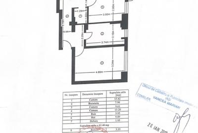 3 camere- Pacurari Alphabank - 65 mp- etaj 6- 155000 euro - 6