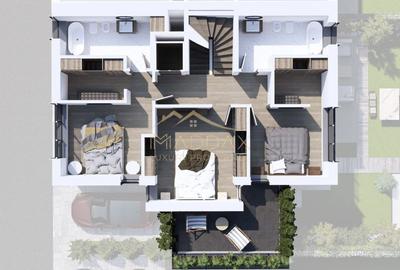 Vila SMART_Moderna_LUX**6 camere**Lift interior// Duplex**P+2//Pipera - 48