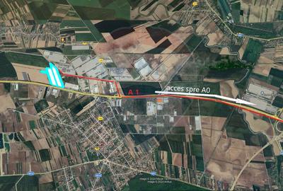 Teren 9.3 ha, Bolintin-Deal / Autostrada A1,  km 23 - 2