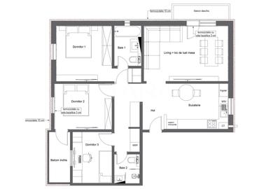 Apartament Generos cu 4 Camere de Vânzare în Mărăști – Ideal Familie. - 13