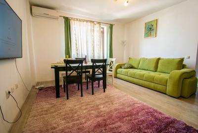 Apartament cu 2 camere semidecomandat, mobilat în Popești-Leordeni