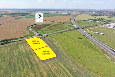 Teren intravilan cu potenzial Arad Sud, DN69, A1, Spălătorie, Service. - 1