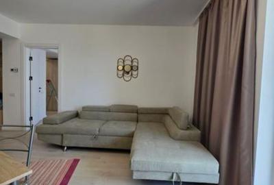 Apartament cu 2 camere semidecomandat, mobilat în Pipera