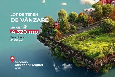 Teren 4320 mp | Deschidere 62 ml | Zona Luica – Sos. Giurgiului - 3