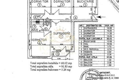Vanzare apartament 4 camere Bld. Unirii - Fantani, Bucuresti - 13