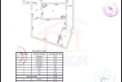 97.000 Euro, 4 camere decomandate, etaj 8 din 11, Micro 18 - 3