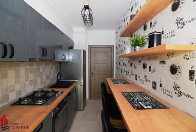 RIVER,S TOWERS - Apartament cu 2 camere decomandate + parcare privata - 4