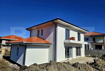 Casă individuală în Chinteni, 120 mp utili, teren de 500 mp, garaj - 2