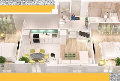 TVA 21% INCLUS *Apartament 3 camere PREMIUM* - 71,45 mp utili - 9