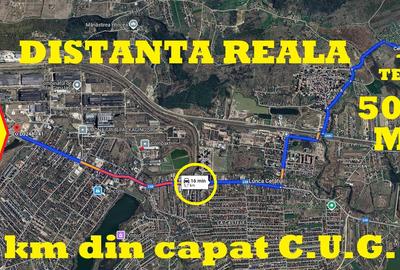 BUCIUM-BALTA CIUREA,5000 mp ,6 km din IASI , zona superba si in dezvoltare - 2