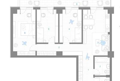 Apartament 4 camere - bloc nou - Cug - Selgros - 3