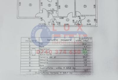 ID 3531 Apartament 3 camere LA CHEIE - Cartier E3 - 9