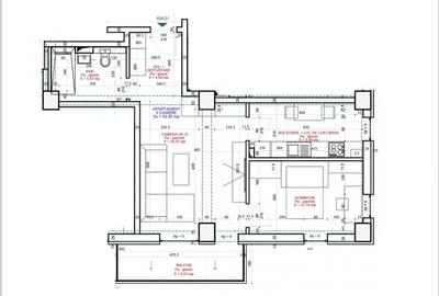Apartament cu 2 camere în Bucium (Family Market) - 8