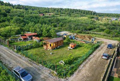 Casuta din lemn,cu 520mp teren intravilan,zona linistita,aproape de oras,Sancrai - 3