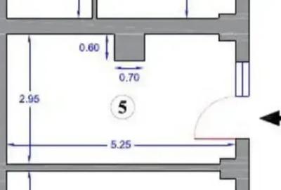SPAȚIU COMERCIAL LA PARTER – VIZIBILITATE EXCELENTĂ – 15 MP | METROU - 1