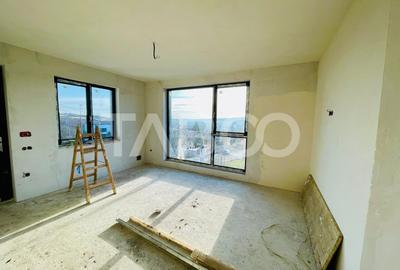 Duplex cu 2 garaje semifinisat de vanzare cartierul Dambul Rotund - 1