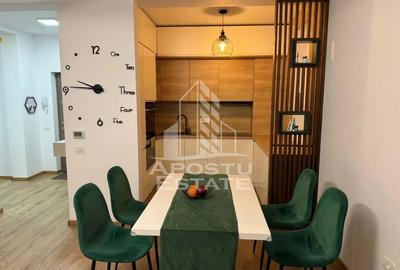 Apartament cu 3 camere decomandat, mobilat în Dumbrăvița