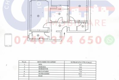 ID 2925 EXCLUSIVITATE Apartament 2 camere – Strada Iuliu Maniu - 10