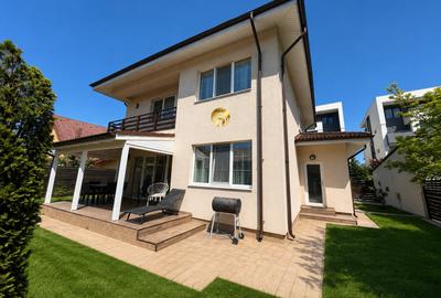Vila 5 Camere - 500mp teren - Mobilata si Utilata Premium - Otopeni Central - 2