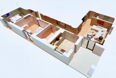 Apartamente deosebite cu 3 camere si 2 bai | Lipovei - 9