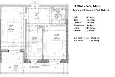 Apartament 2 camere,centrala proprie,zona Promenada Lacului Morii,TVA inclus! - 26