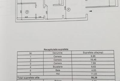 Apartament 3 camere, etajul 3/4, zona Tudor Vladimirescu - 9