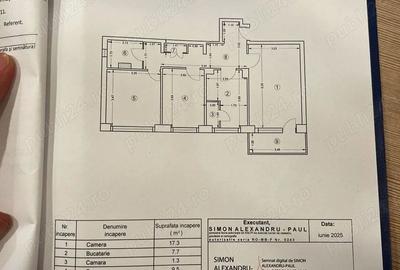 Apartament 3 camere, decomandat, metrou, Iancului - 9