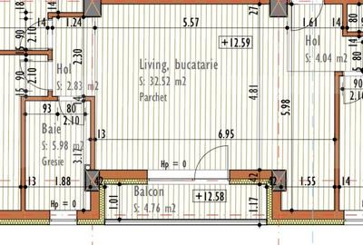 Apartament cu 3 camere 93 mp, Bloc Nou, zona Marasti - 2
