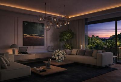 Vedere spre parc - apartament 4 camere de vânzare - zona Domenii - 3