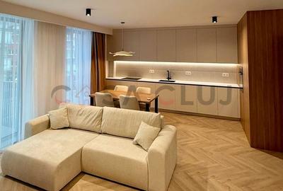 Apartament cu 2 camere semidecomandat, mobilat în Între Lacuri