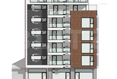 Apartament cu 3 camere semidecomandat în Mărăști