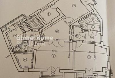 Spatiu birouri - 3 camere | Zona Cismigiu | Et. 2 – Cladire Interbelica | 107 MP - 10