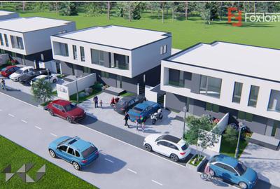Duplex intreg 8 camere, LA ROSU, de vanzare in Sacalaz, la intrare - 2