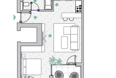 Studio Premium de vânzare | Avalon Estate Pipera | Gated community exclusivist - 16