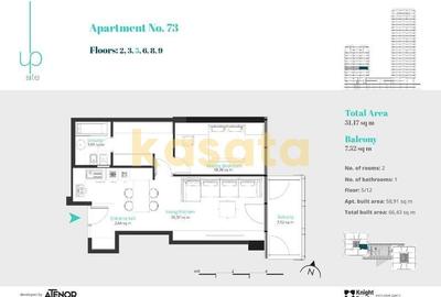 UP-site Floreasca | 2 Camere Premium | Boxă | Metrou Aviatiei - 15