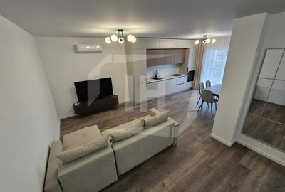 Apartament cu 2 camere semidecomandat, mobilat în Iris
