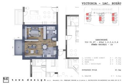 Apartamente noi tip STUDIO - Victoria Lake Buzau - 4