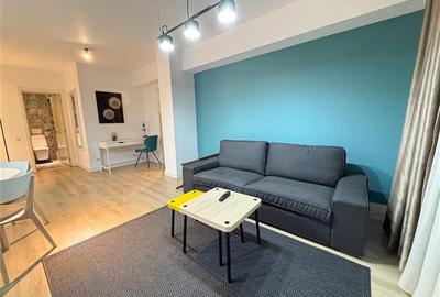 Apartament cu 2 camere semidecomandat, mobilat în Pipera