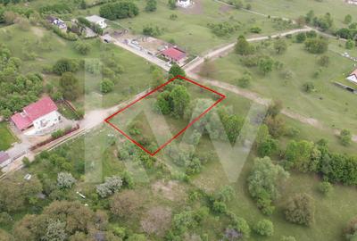 Teren intraviln în Cisnădioara –  Panoramă  spre Cetate si muntii Fagaras - 4