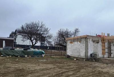 Casă în construcție Vernești, cartier nou - 4