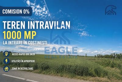 Comision 0% - Teren intravilan 1000 MP la intrarea in Costinesti - 1