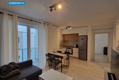 Apartament cu 2 camere semidecomandat, mobilat în Hotvon