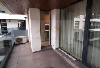 Apartament de închiriat 2 camere Nusco City Pipera | Vedere către grădina - 9